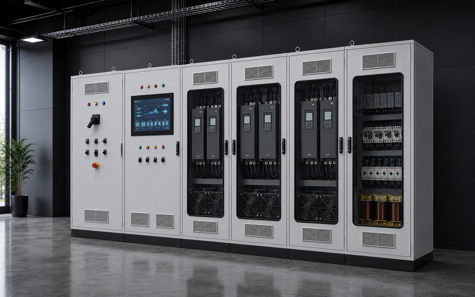 Variable Frequency Drive panel